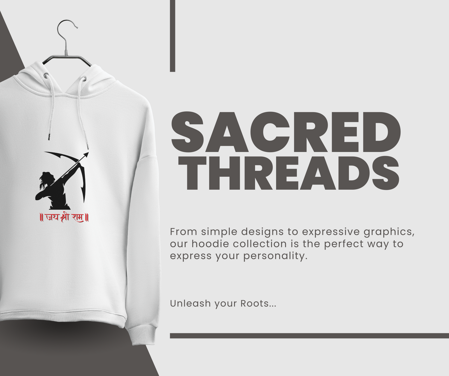 "Divine Comfort: Vedic Wear Exclusive Hoodie Collection"