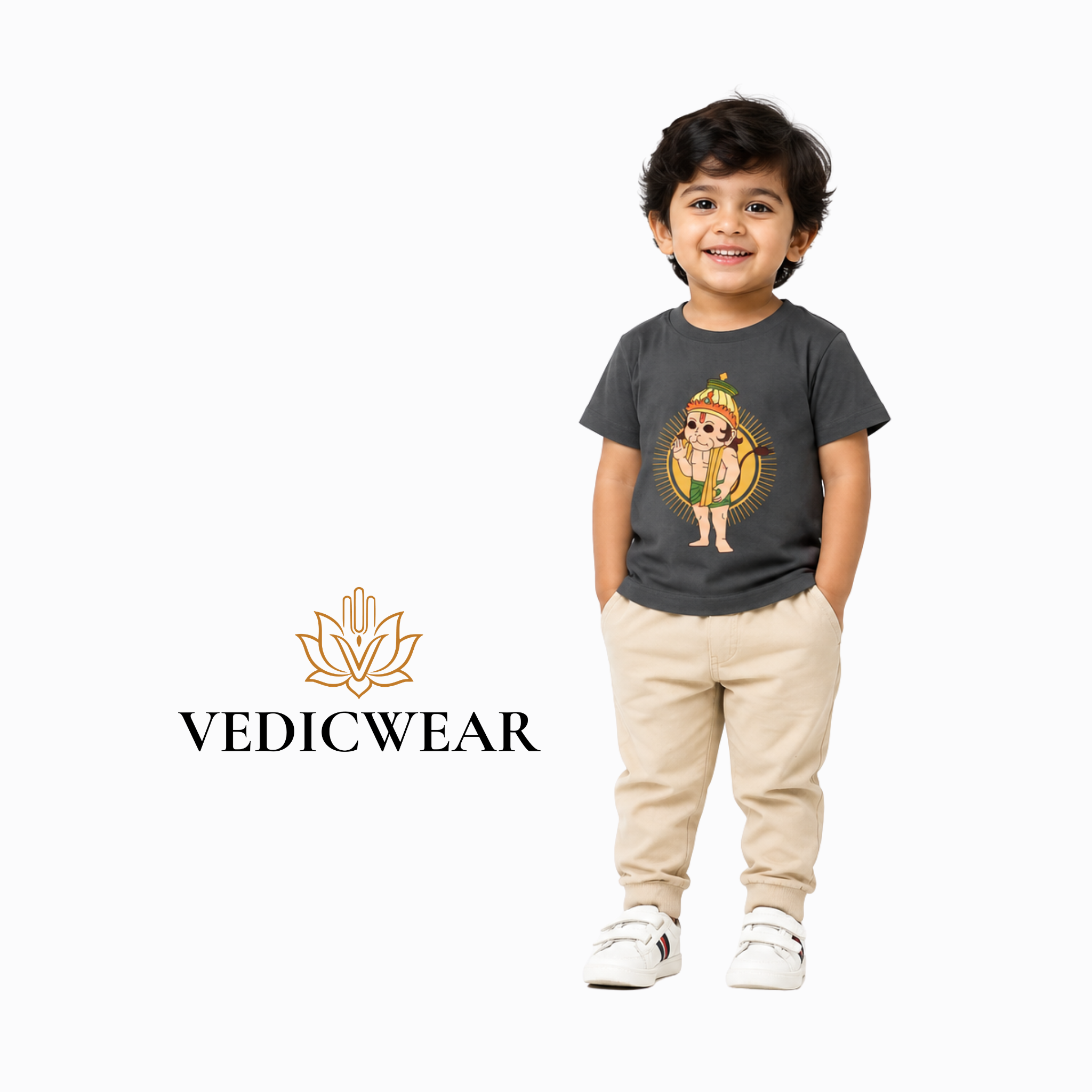 Bal Hanuman T-Shirt — Kids | VedicWear