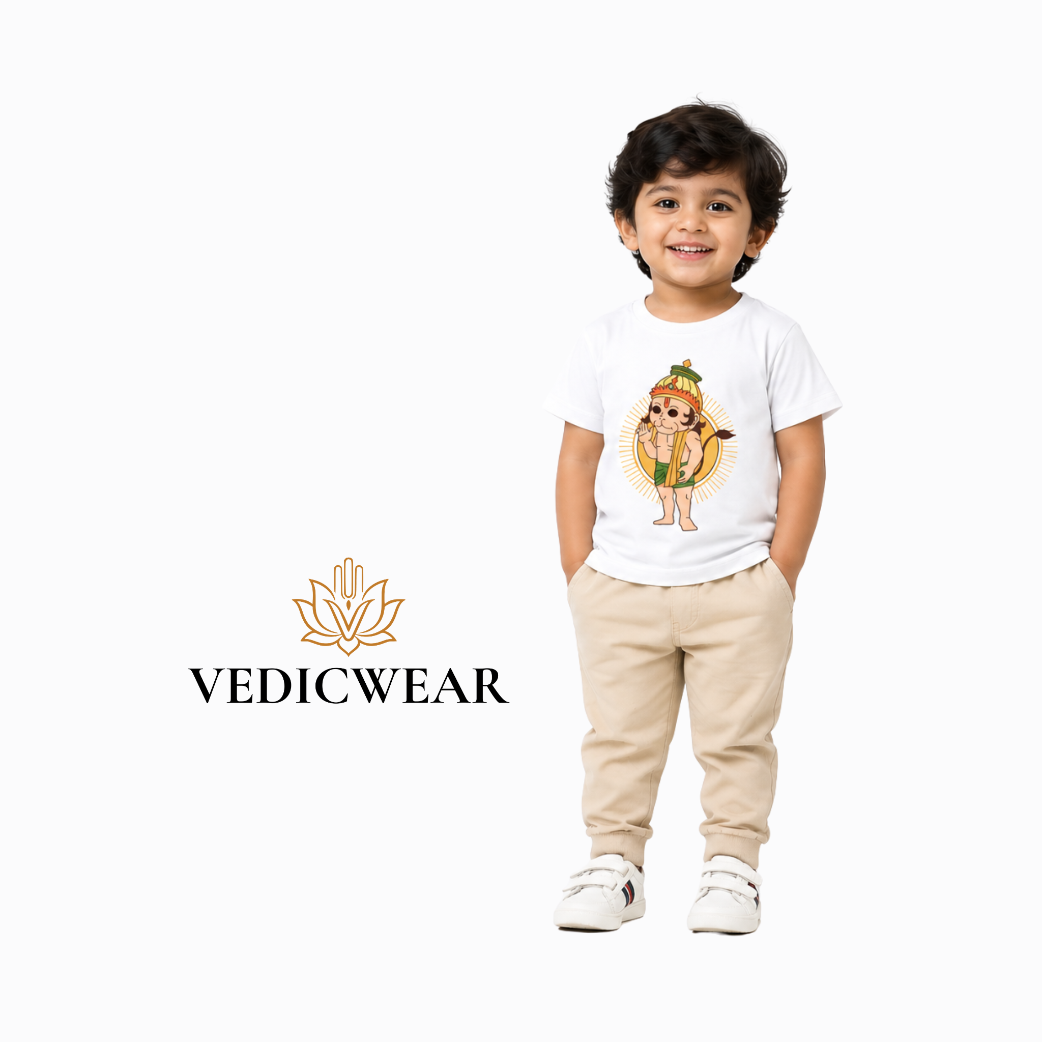 Bal Hanuman T-Shirt — Kids | VedicWear