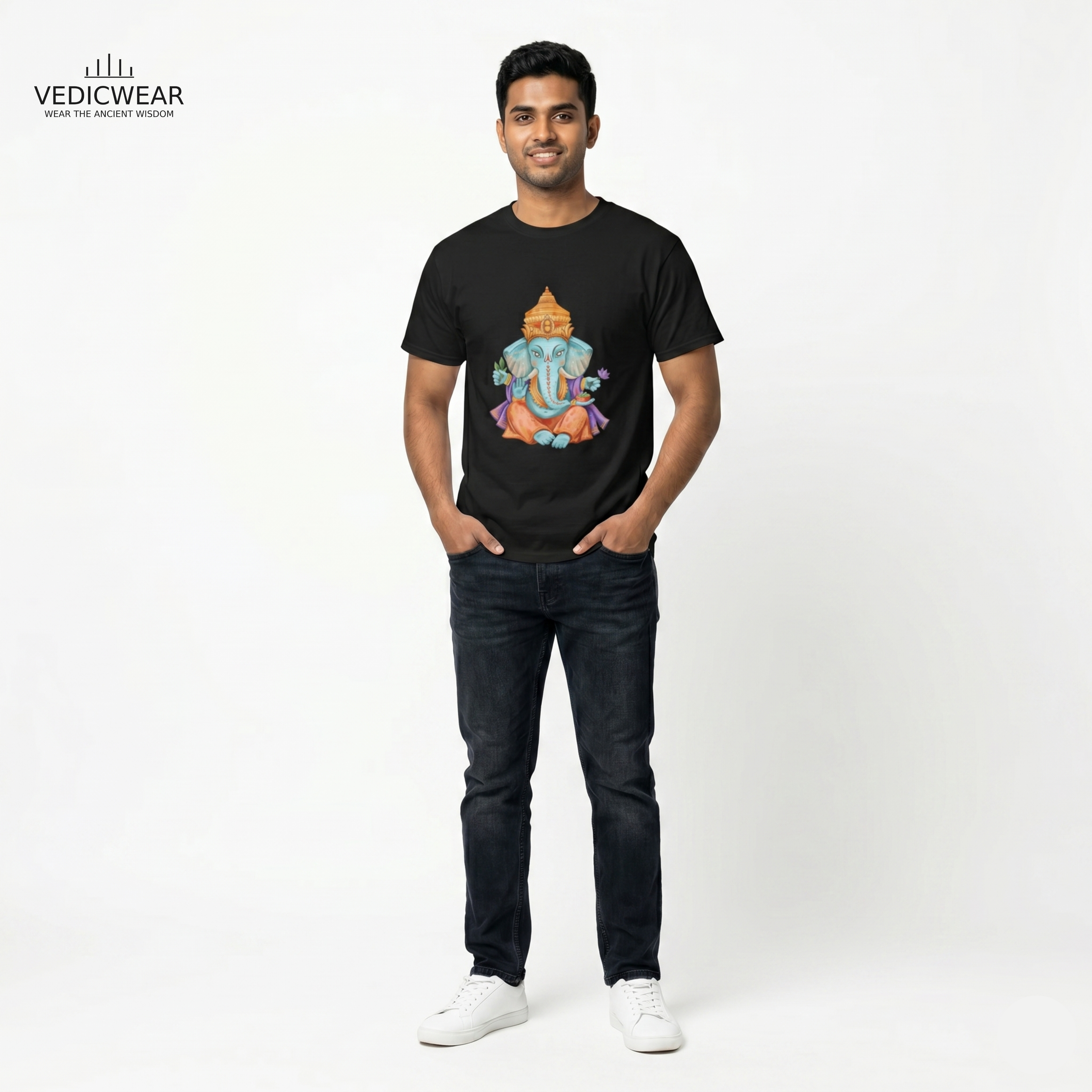 Ganesha T-Shirt - Black