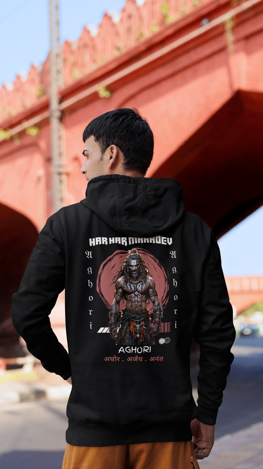 "Ascend the Mystic: Aghori Soul Hoodie"