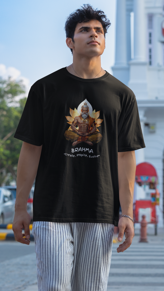 "Manifest Your Universe: Brahma Inspired T-Shirt"