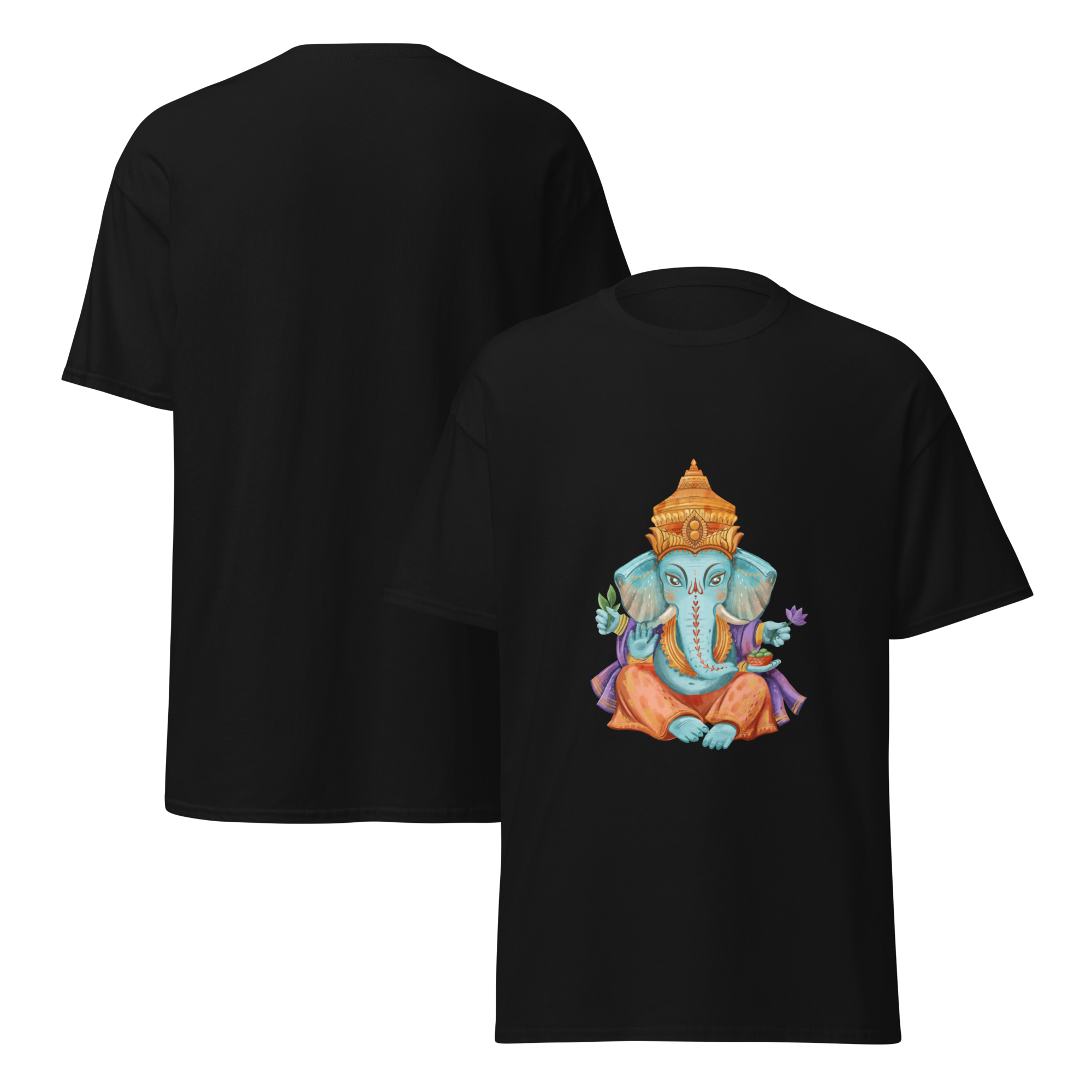 Ganesha T-Shirt - Black
